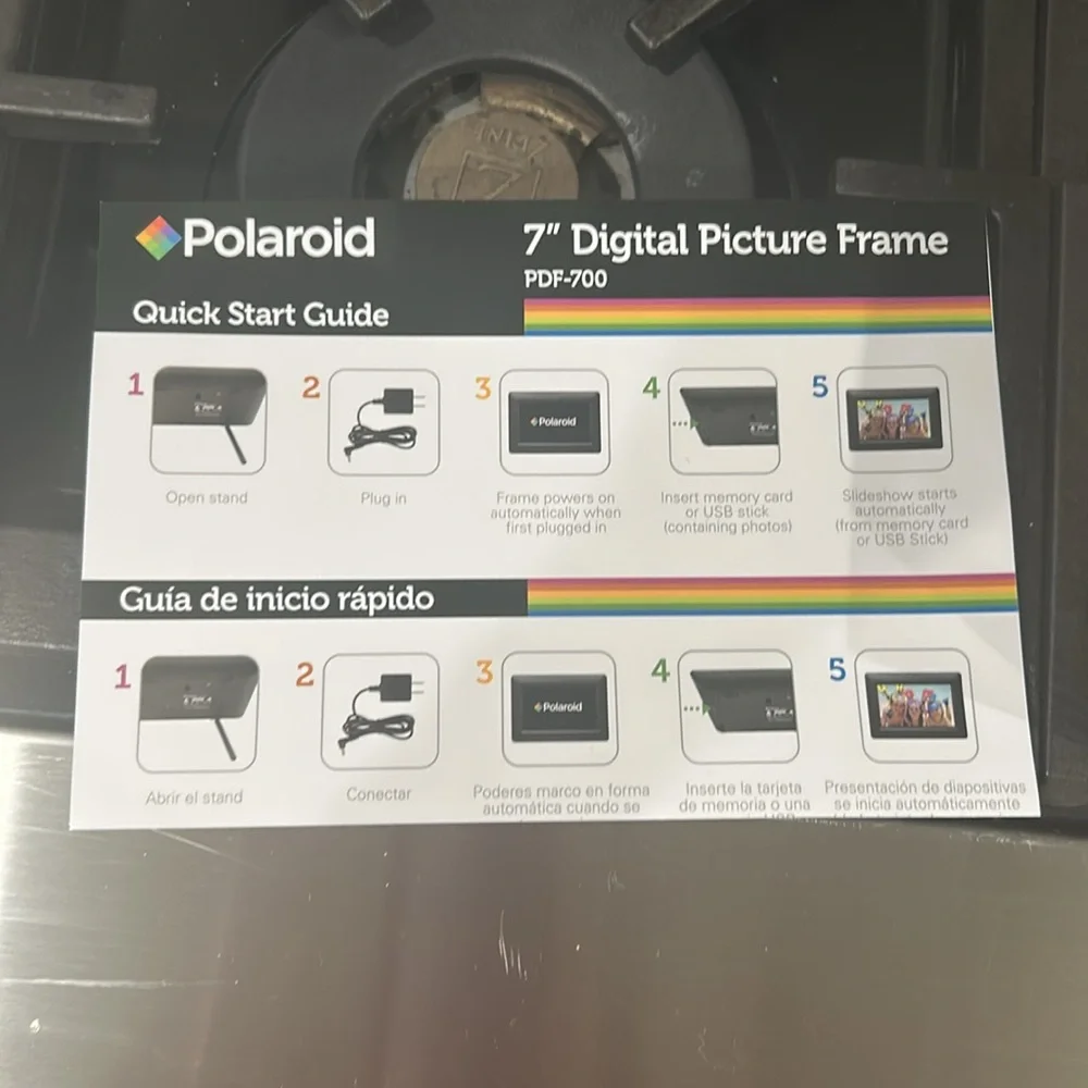 Polaroid 7 inch Digital Picture Frame